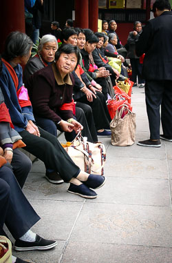 People in the street