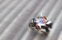 People in the street